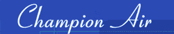 Champion Air-Champion Air is a full service charter operator based in Minneapolis / St. Paul  Minnesota  and is the largest dedicated provider of charter airlift in the airline industry. It is our goal to provide a superior experience that is the result of exceeding our customers   expectations in every way. Currently our airline operates a fleet of sixteen Boeing 727-200 aircraft and serves a wide variety of customers that include major tour wholesalers  professional and college sports teams  the Department of Defense  and corporate incentive groups.